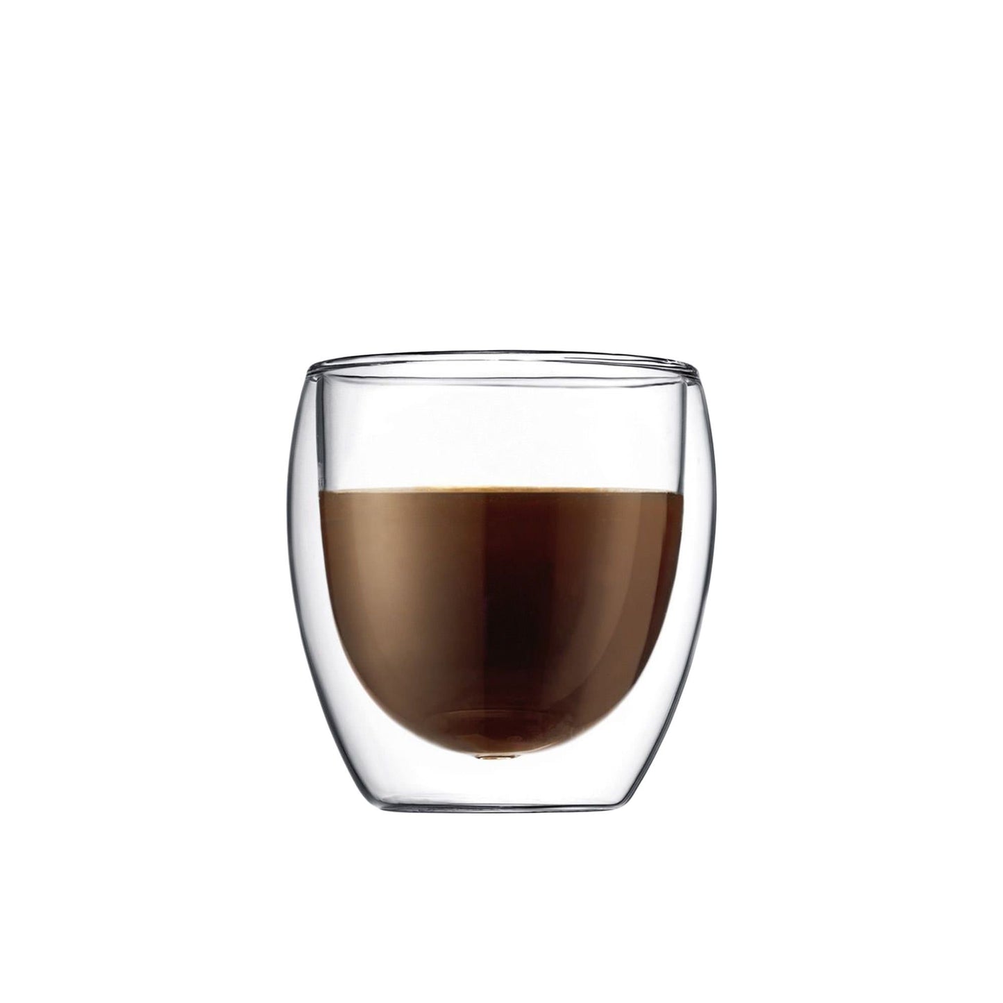 ダブルウォール耐熱グラス 80ml、250ml、350ml、450ml