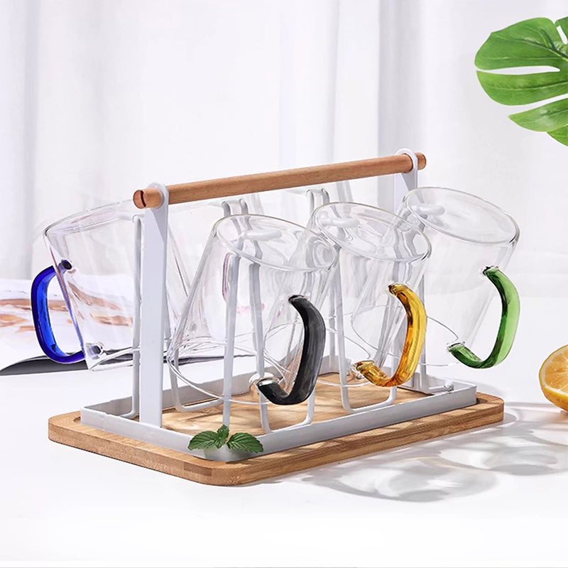 耐熱ガラス ティーカップ マグカップ コーヒー用 300ml