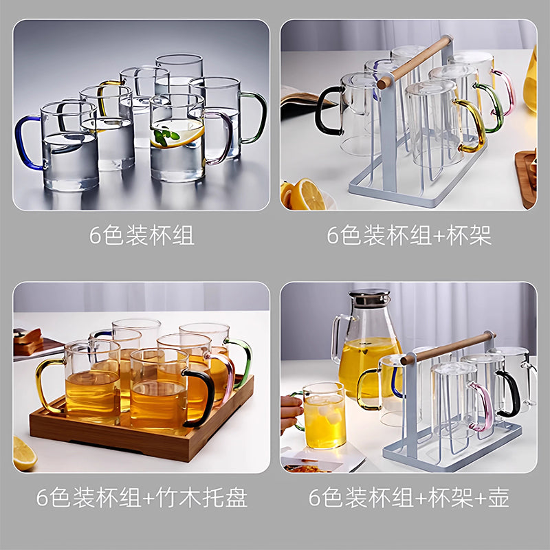 耐熱ガラス ティーカップ マグカップ コーヒー用 300ml