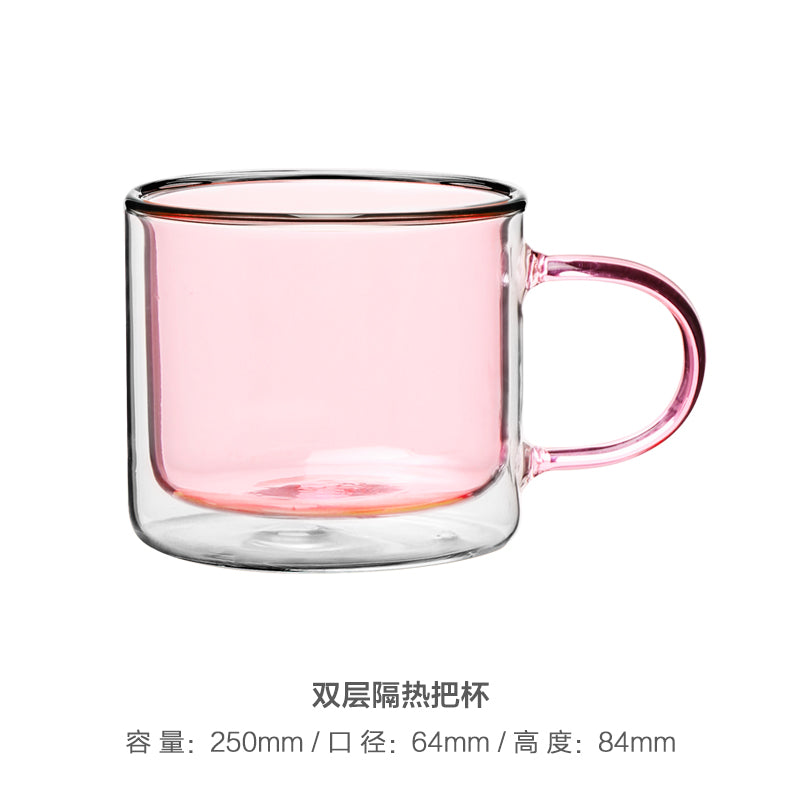 ステンドグラス コーヒーカップ  カラーグラス コップ 耐熱ガラス 250ml